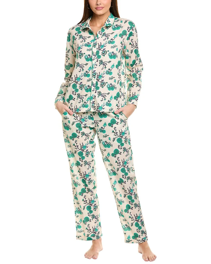 Ro's Garden 2pc Viola Pajama Set