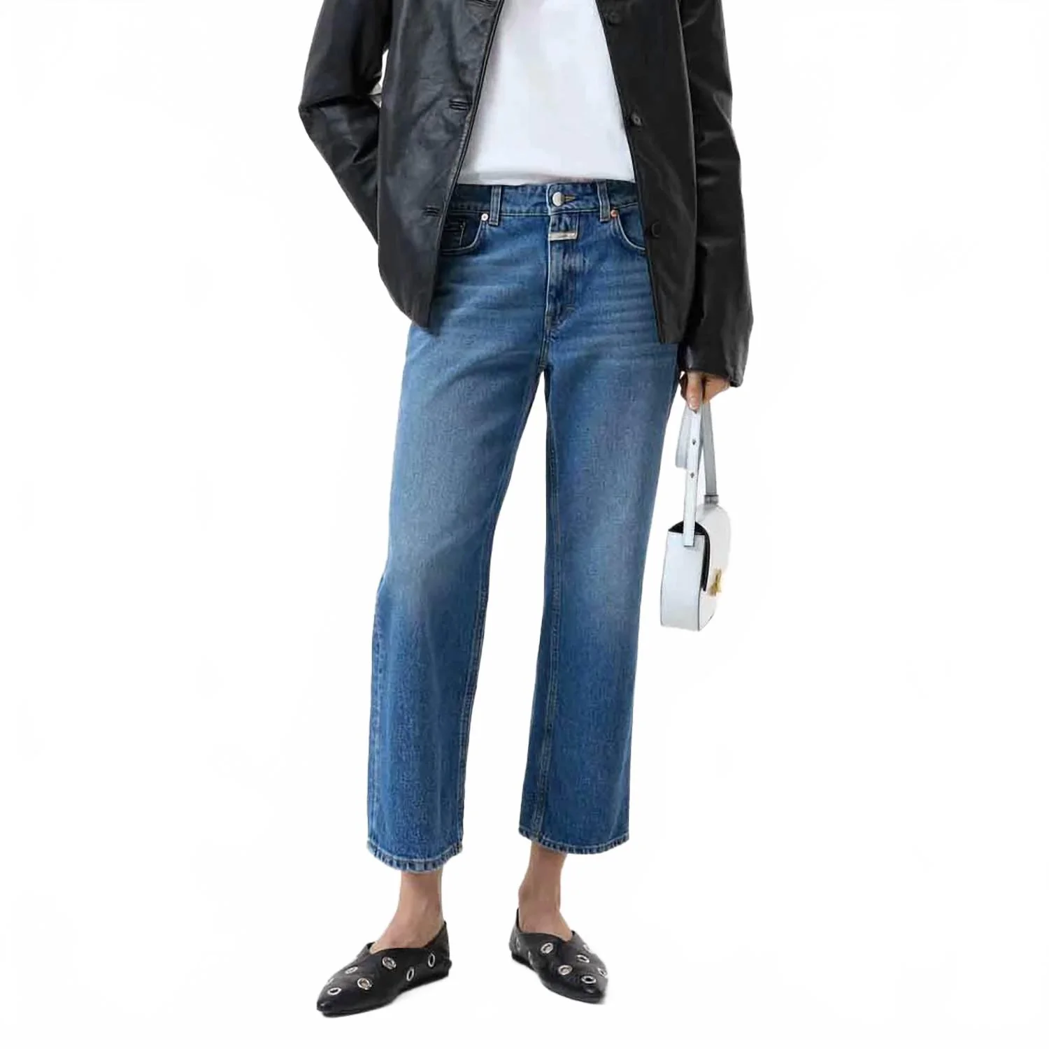 Milo Jeans In Mid Blue