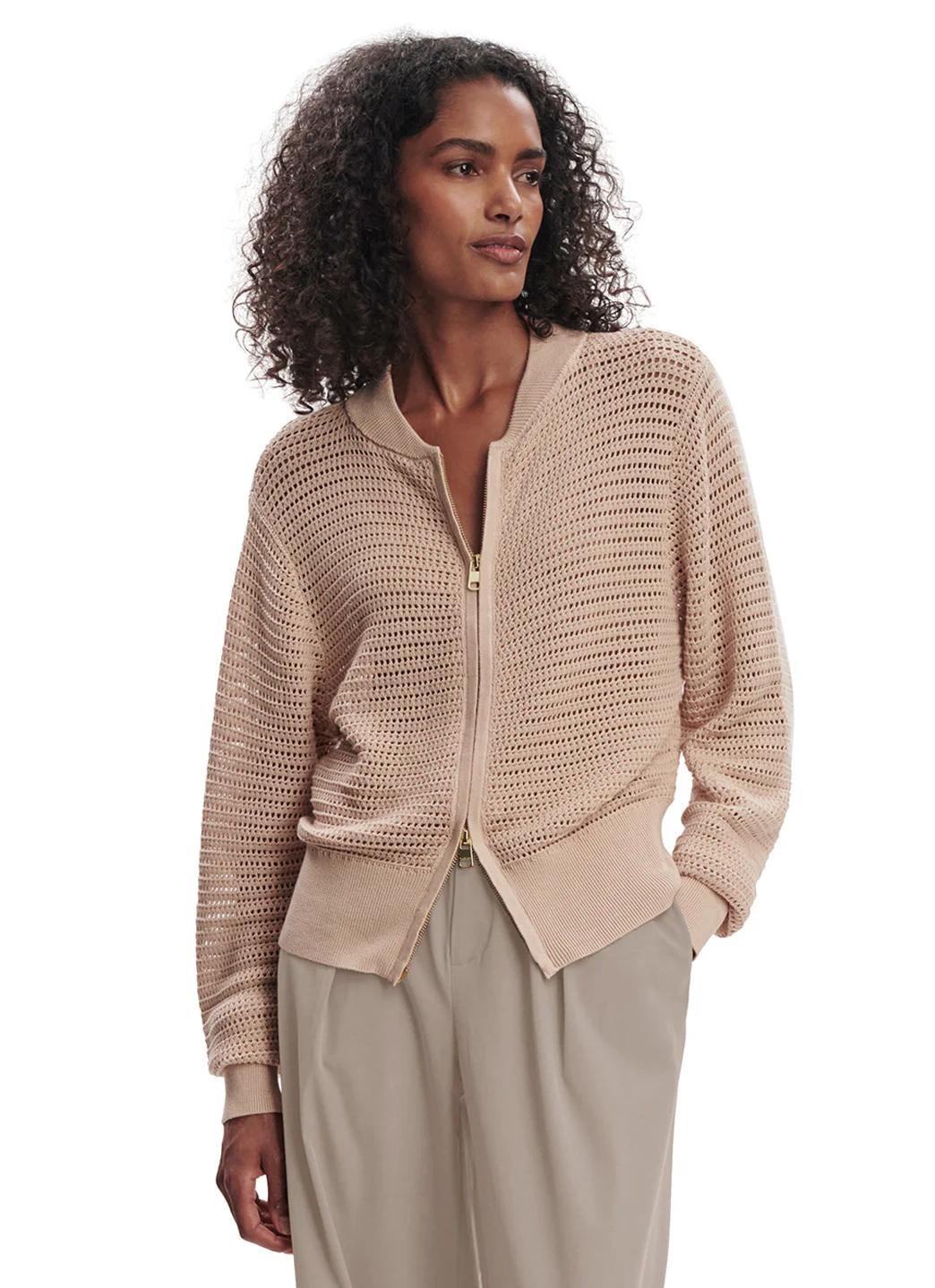 Varley Lai Lightweight Knit Jacket