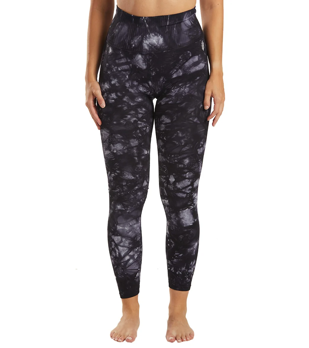 Free People Good Karma Tie Dye Yoga Leggings