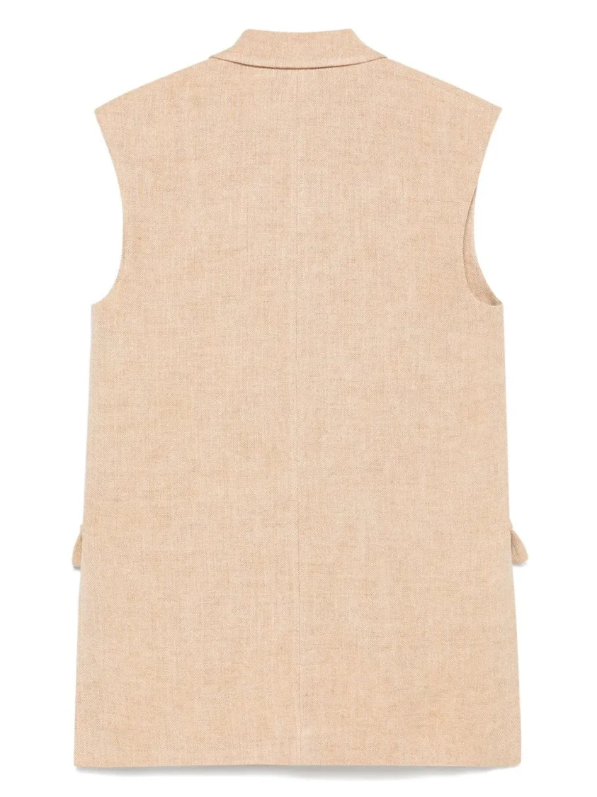 Sand Beige Frida Gilet
