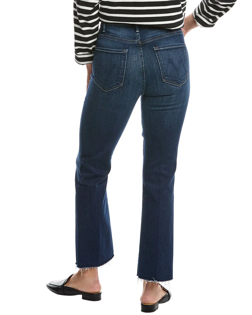 MOTHER The Hustler Ankle Fray Home Movies Flare Jean