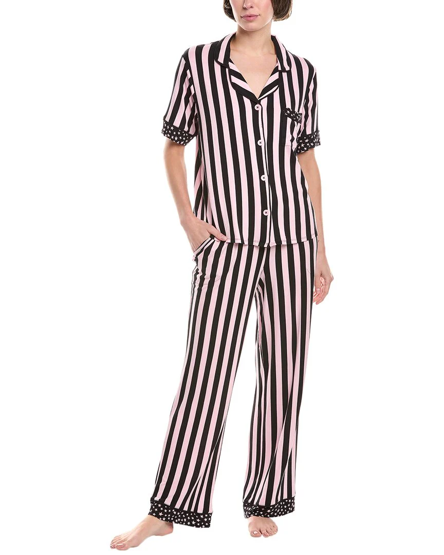 Room Service 2pc Dakota Pajama Shirt & Pant Set