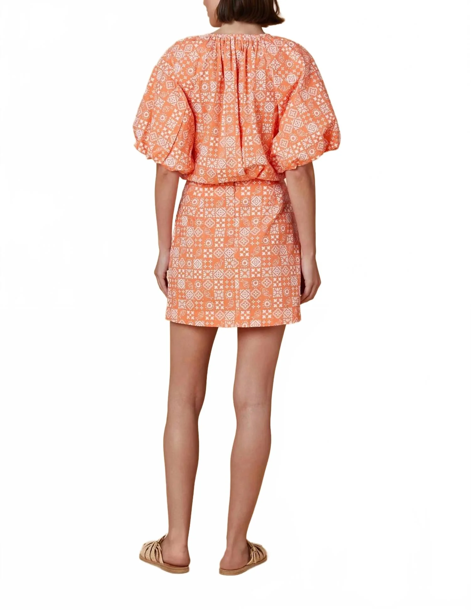 Delia Skirt In Checkerboard