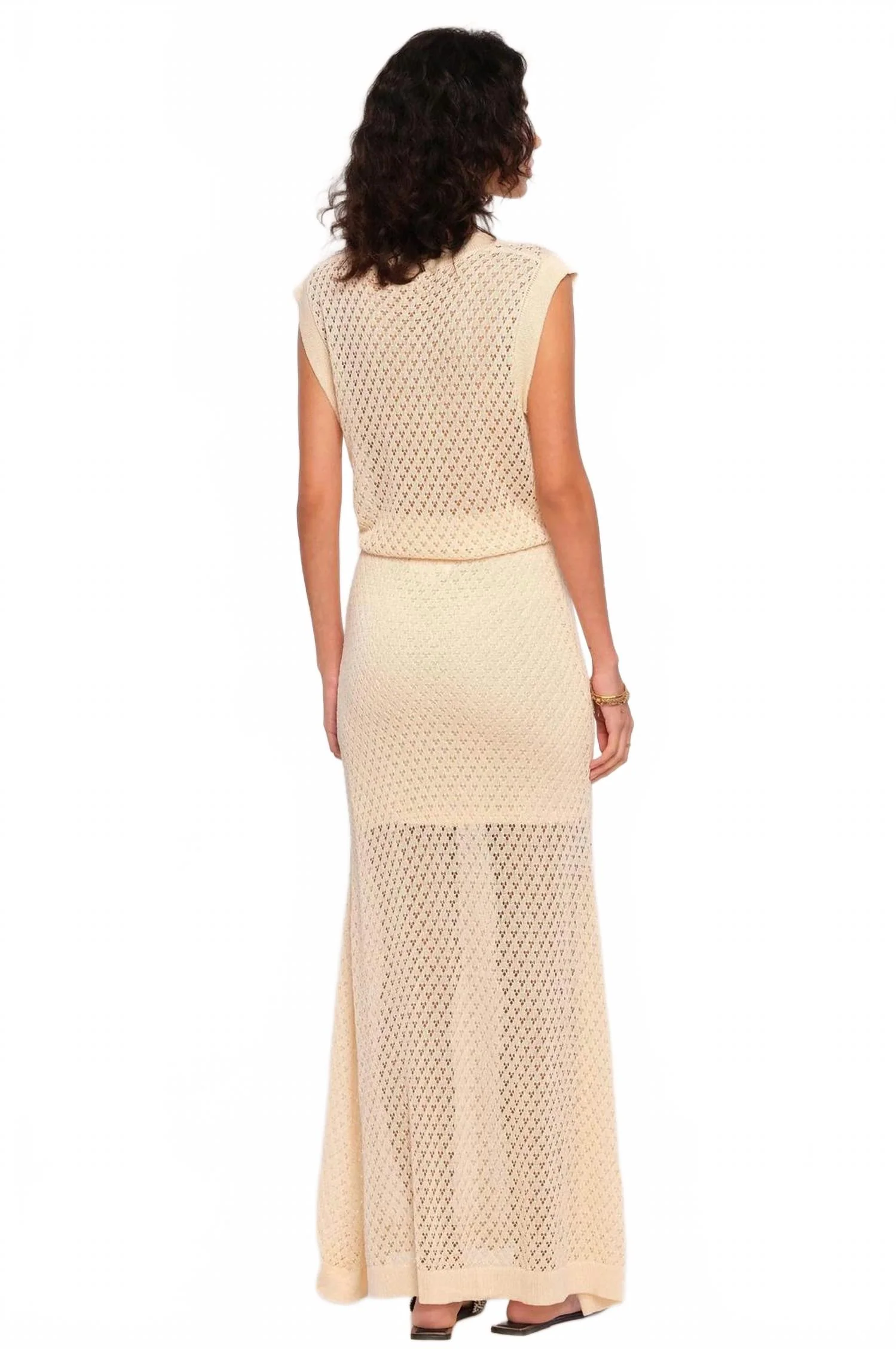 Hazel Skirt Set In Ecru