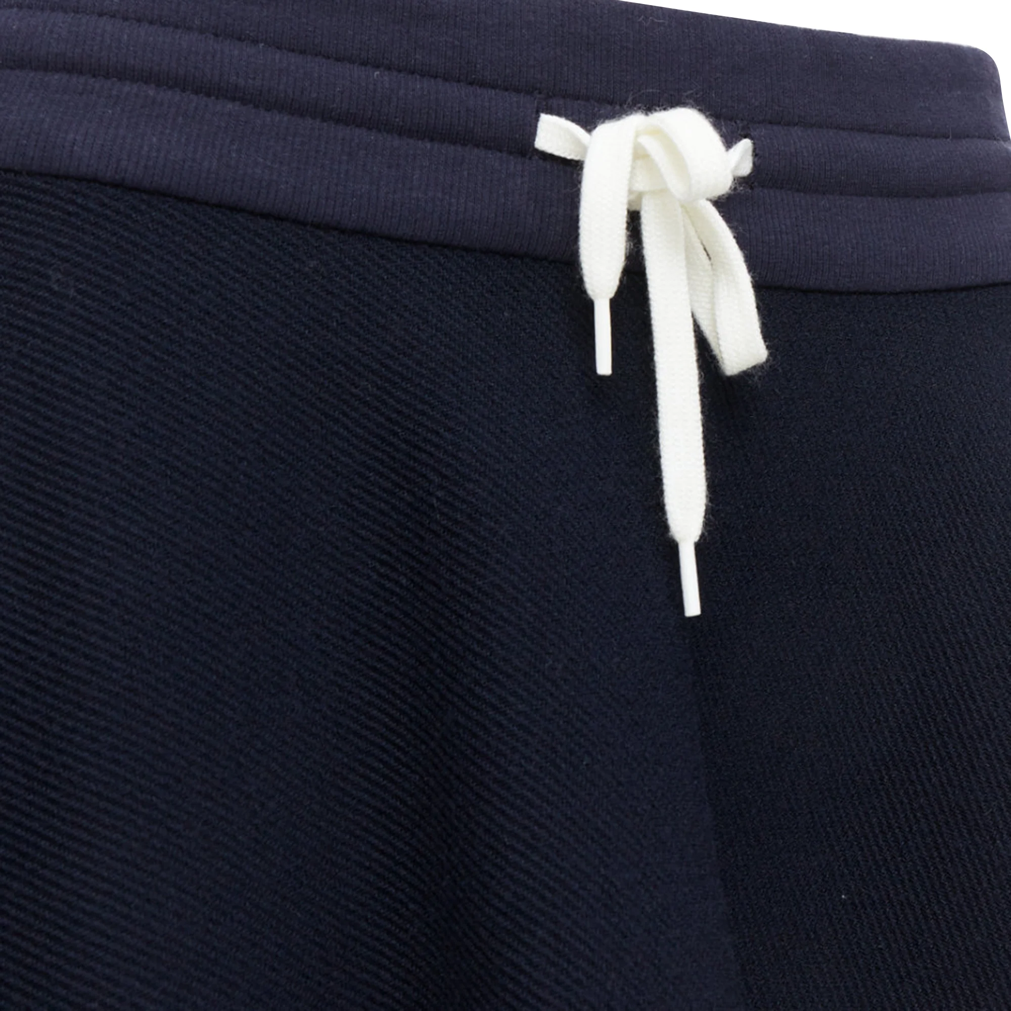 Monse wool blend logo lining asymmetric skirt