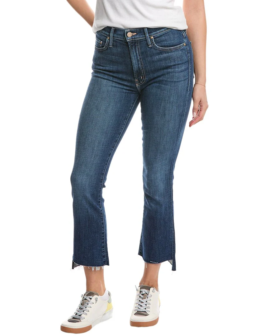 MOTHER The Insider Crop Step Fray Girl Crush Jean