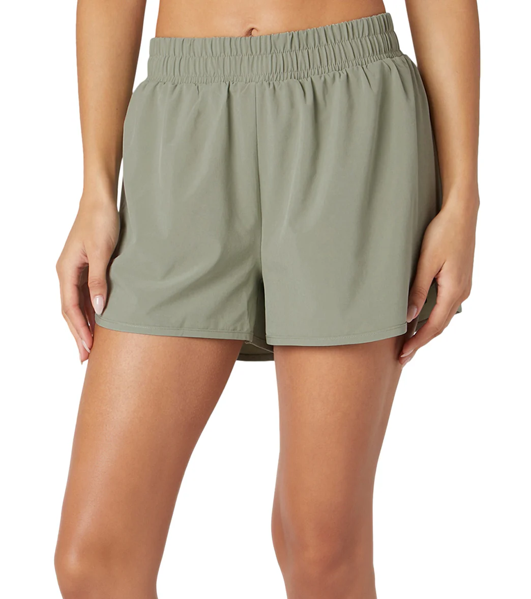 Beyond Yoga In Stride Lined Short