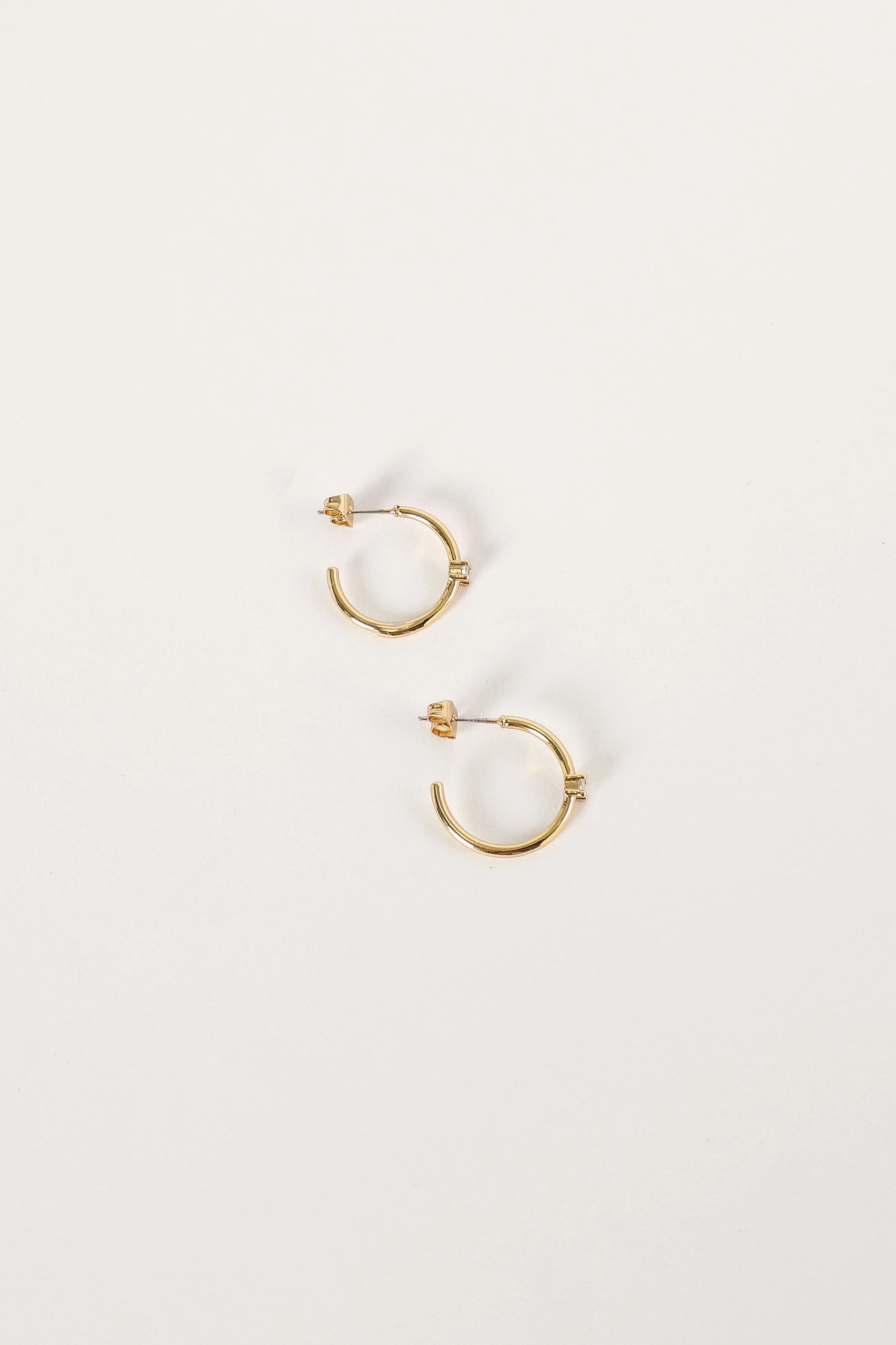 Damie Hoop Earrings - Gold