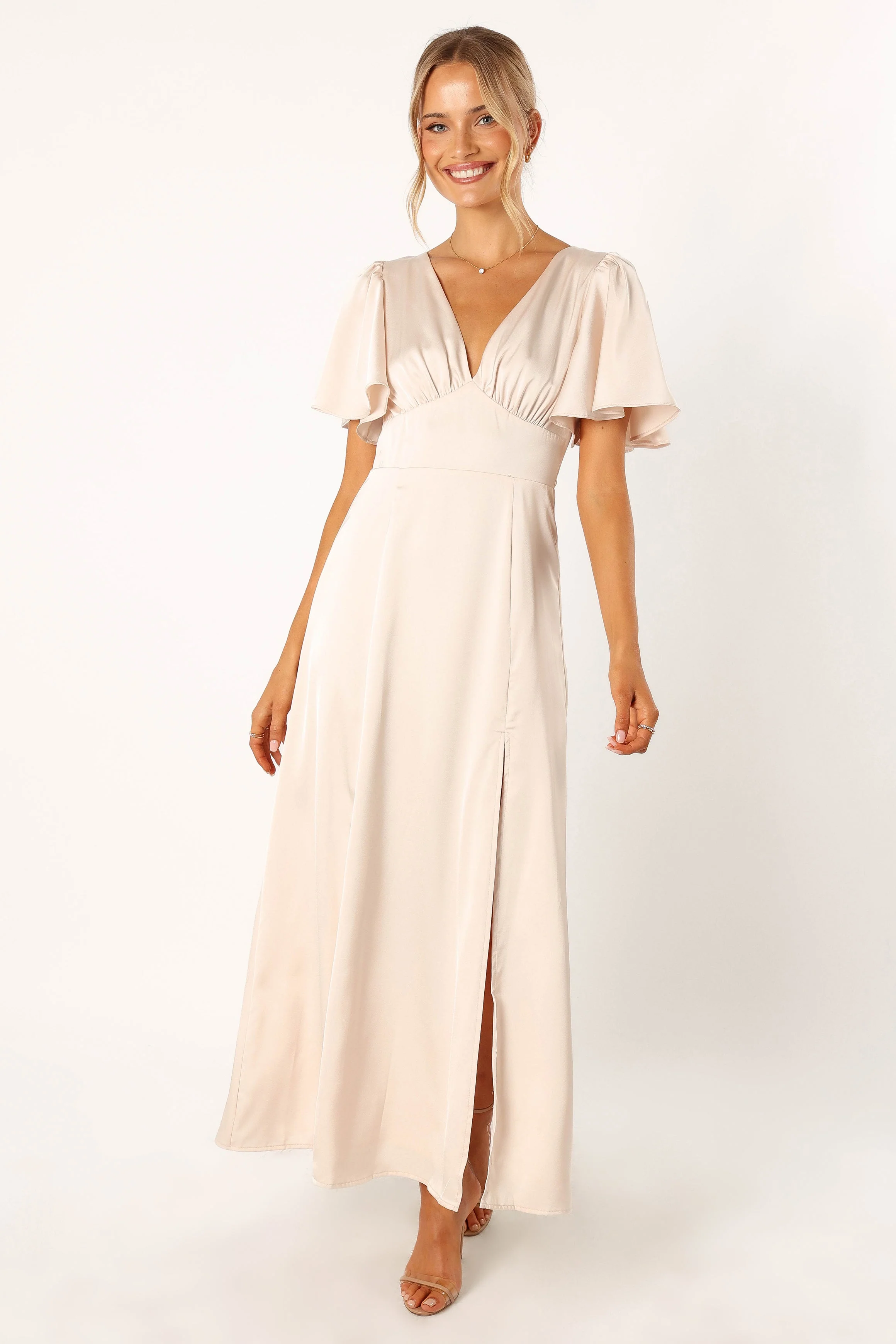 Casper Maxi Dress - Pearl
