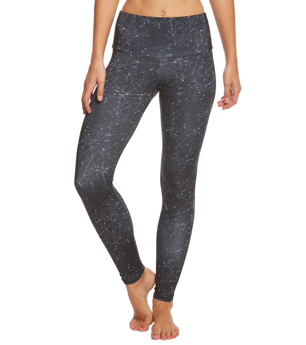 Onzie High Waisted Yoga Leggings Night Sky