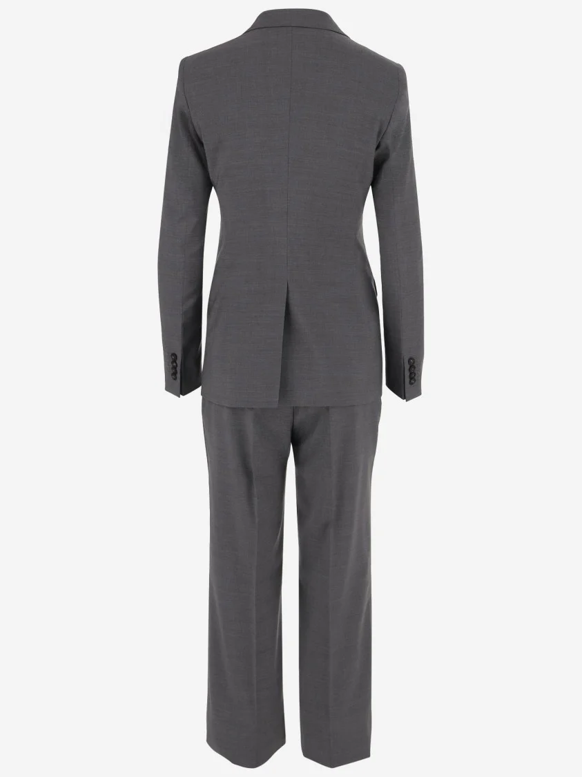 Stretch Virgin Wool Suit