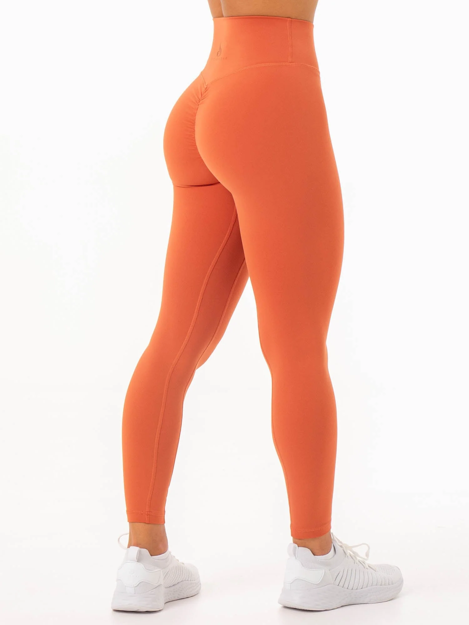 NKD High Waisted Scrunch Leggings - Terracotta