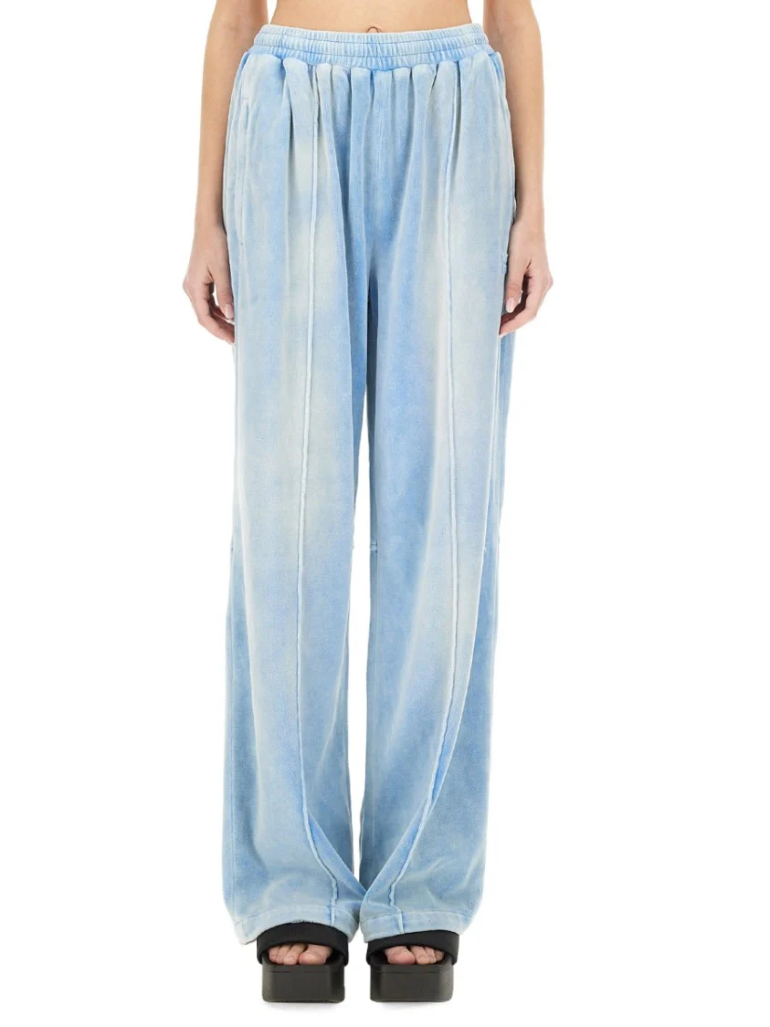 Wide-Leg Jogging Pants