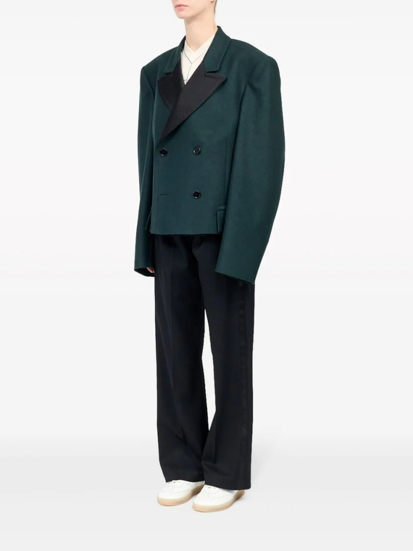 Oversized Double-Breasted Blazer