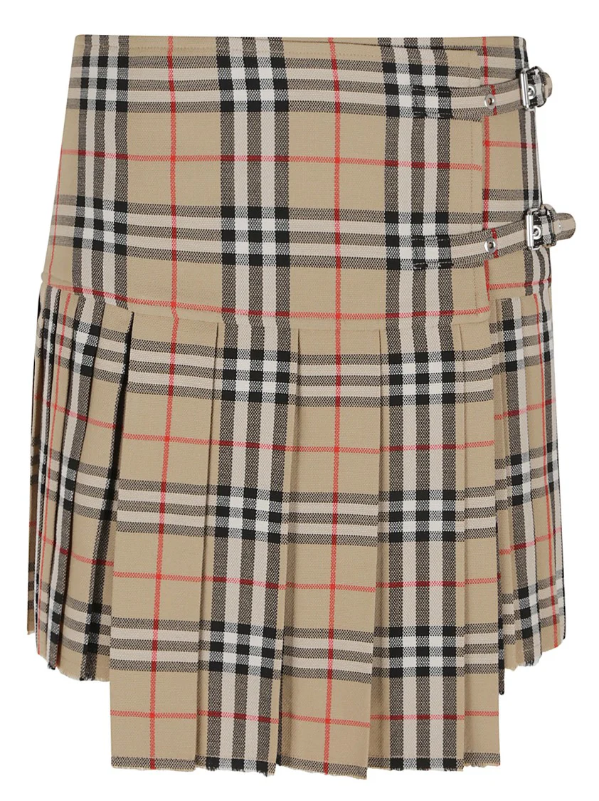 Woven Wool Mini Kilt