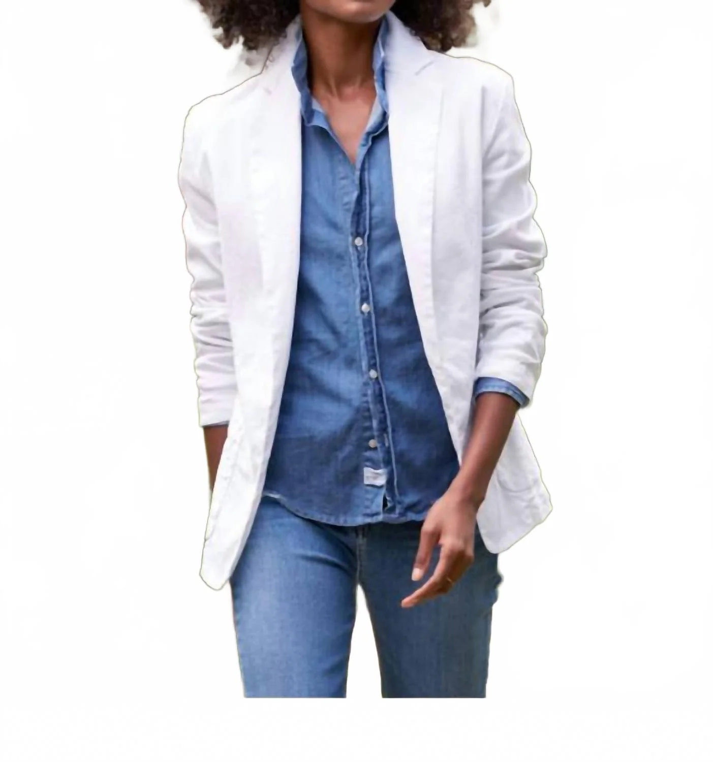 Dublin Blazer In White