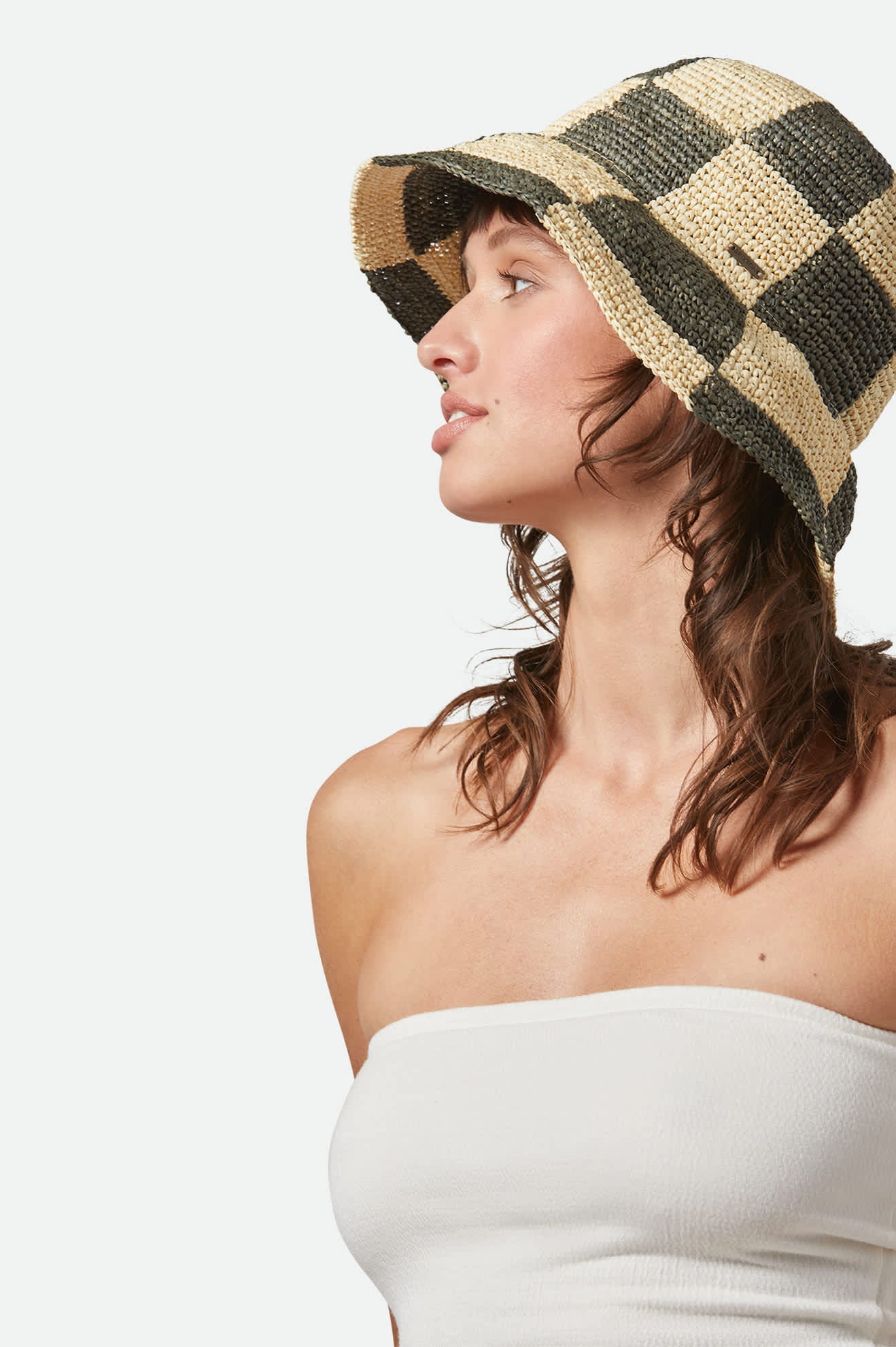 Redding Bucket Hat - Whitecap/Deep Forest