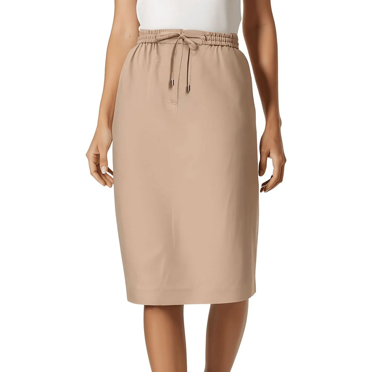 Womens Linen Pencil Skirt