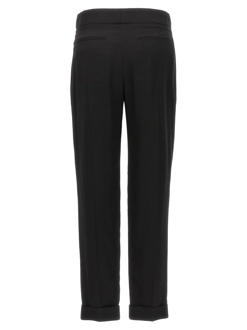 Metal Bar Detail Trousers