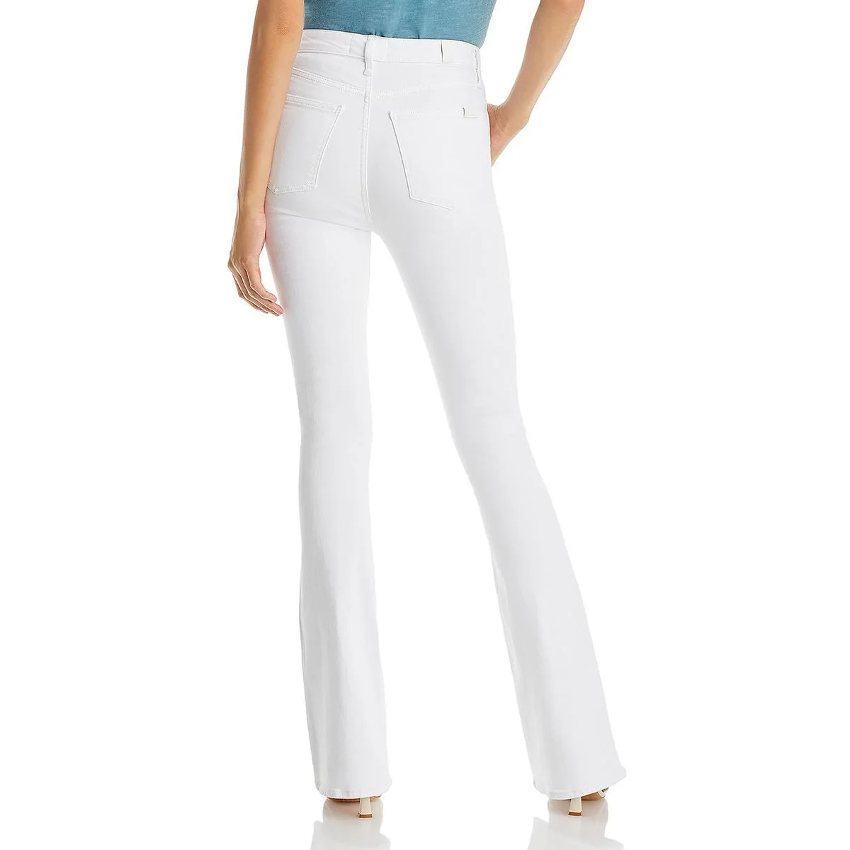 Womens High Rise Bootcut Skinny Jeans