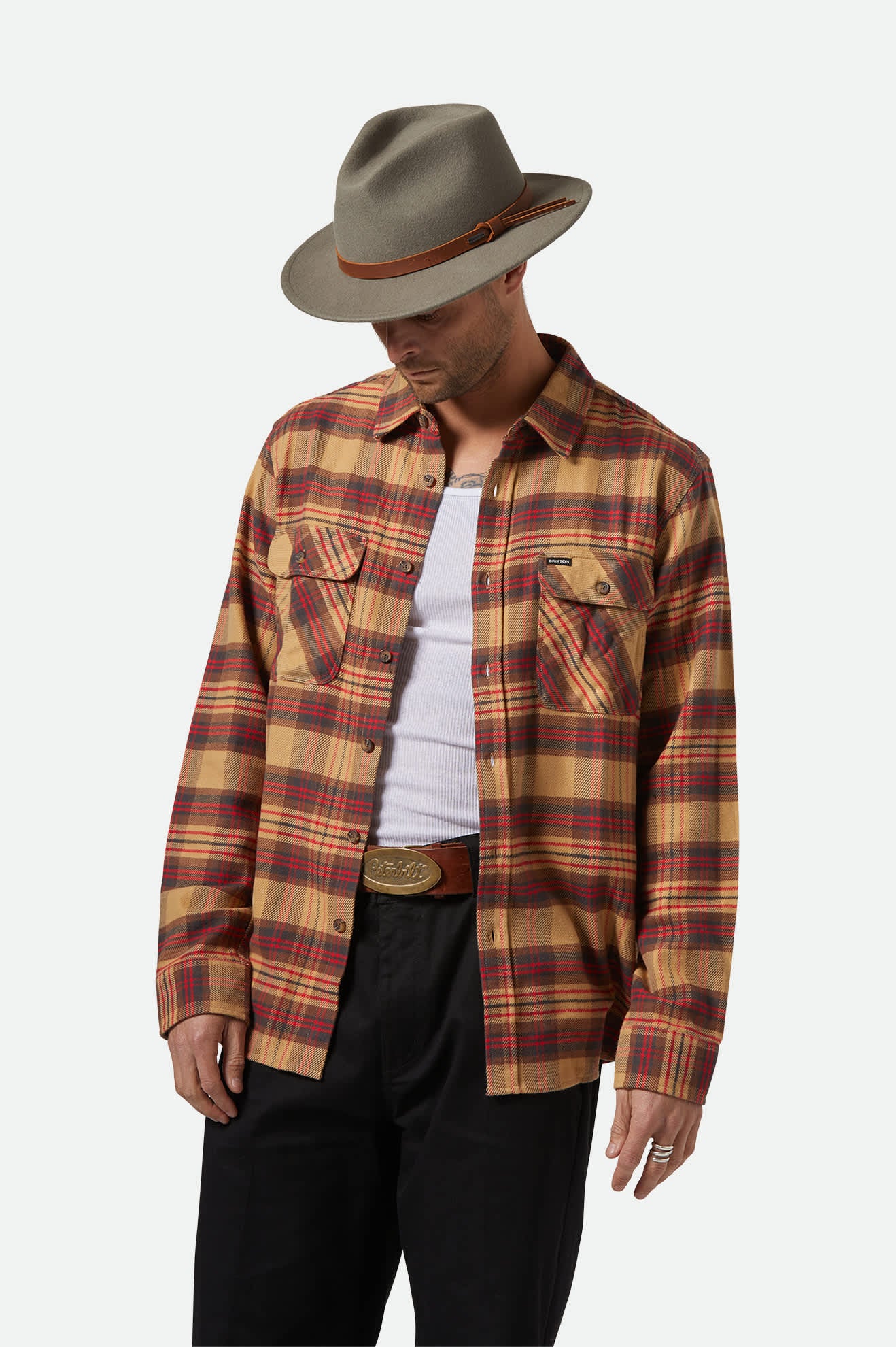 Messer Traditional Fedora - Brindle