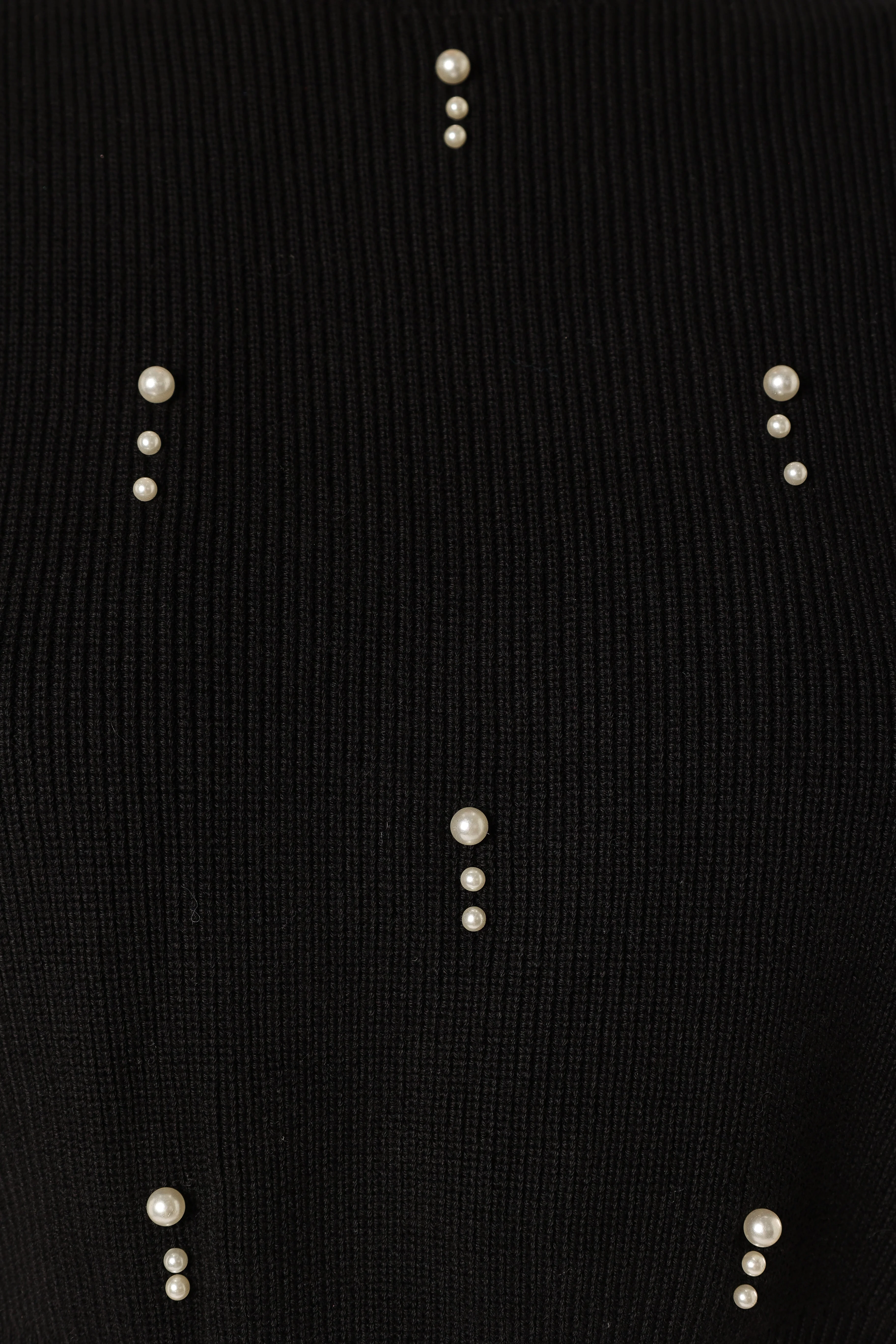 Malani Beaded Top - Black