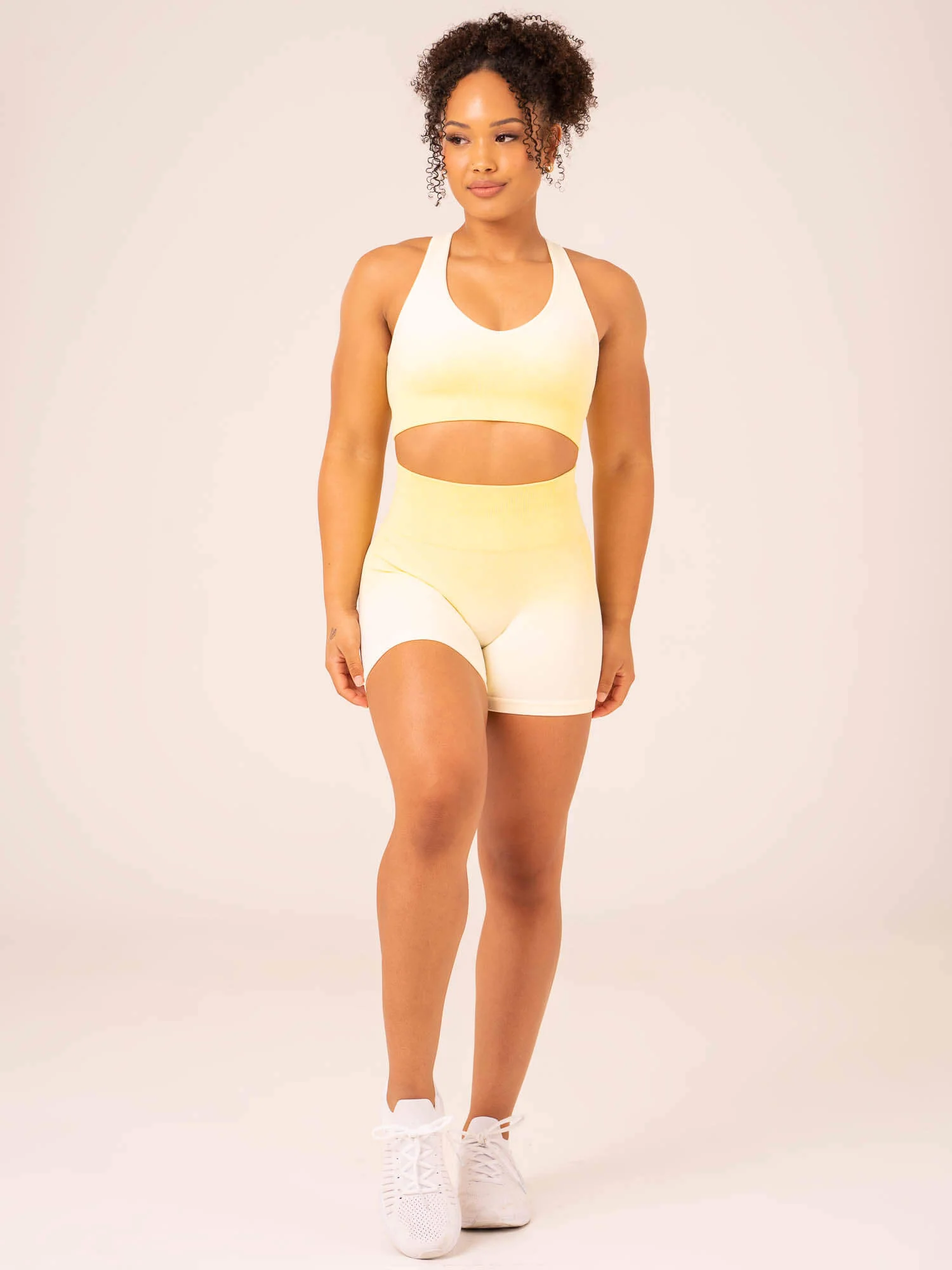 Ombre Seamless Sports Bra - Lemon Ombre