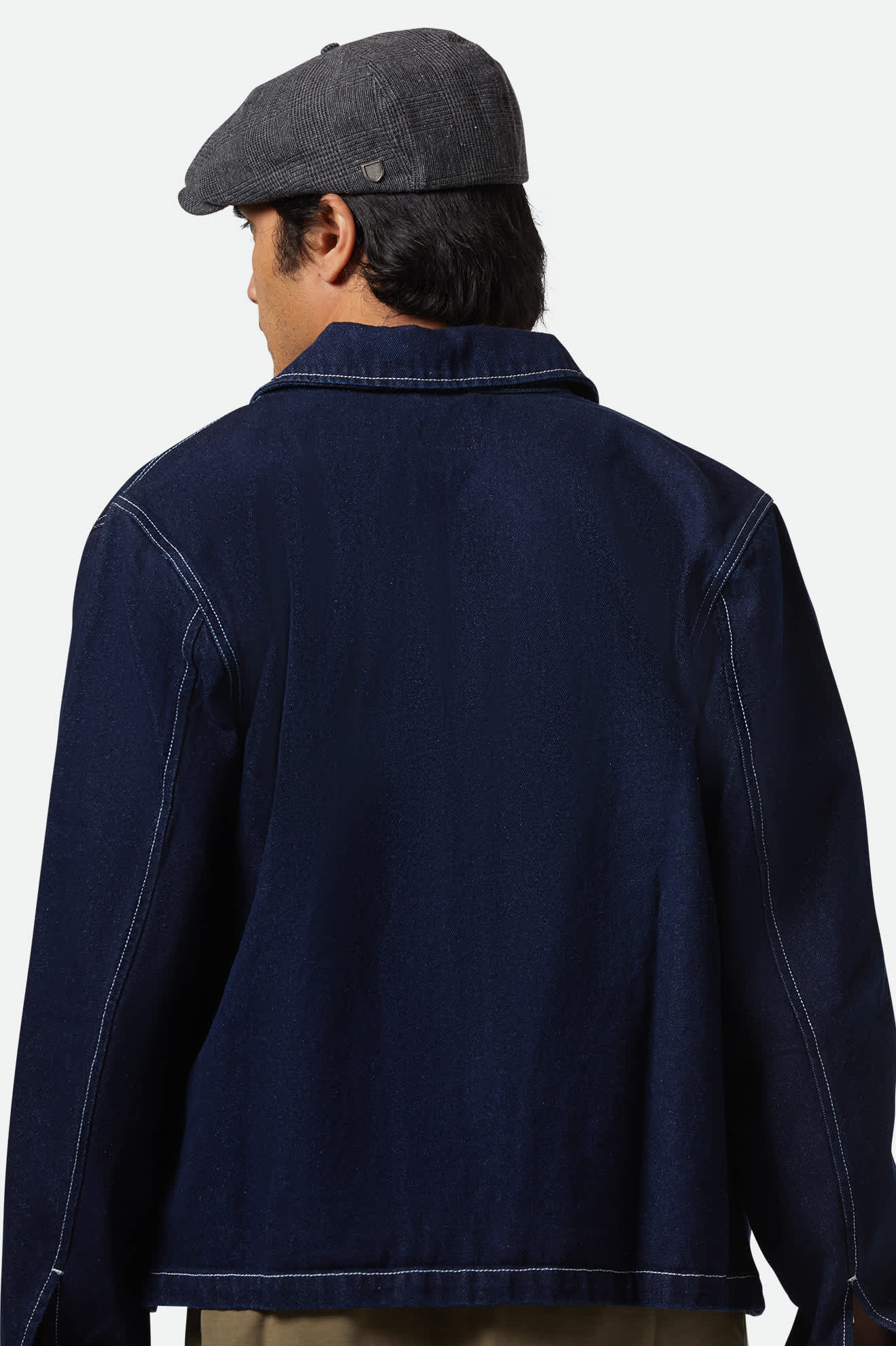 Brood Newsboy Cap - Grey/Black