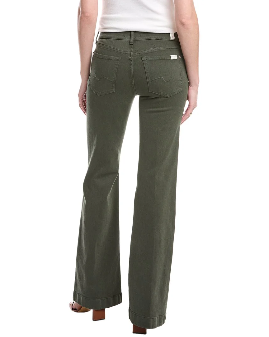 7 For All Mankind Dojo Army Flare Leg Trouser Jean