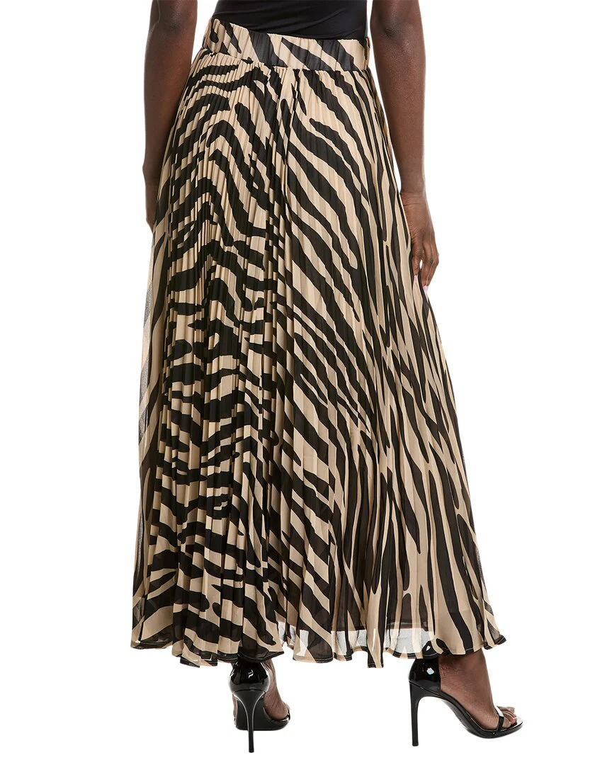 Gracia Pleated A-Line Skirt