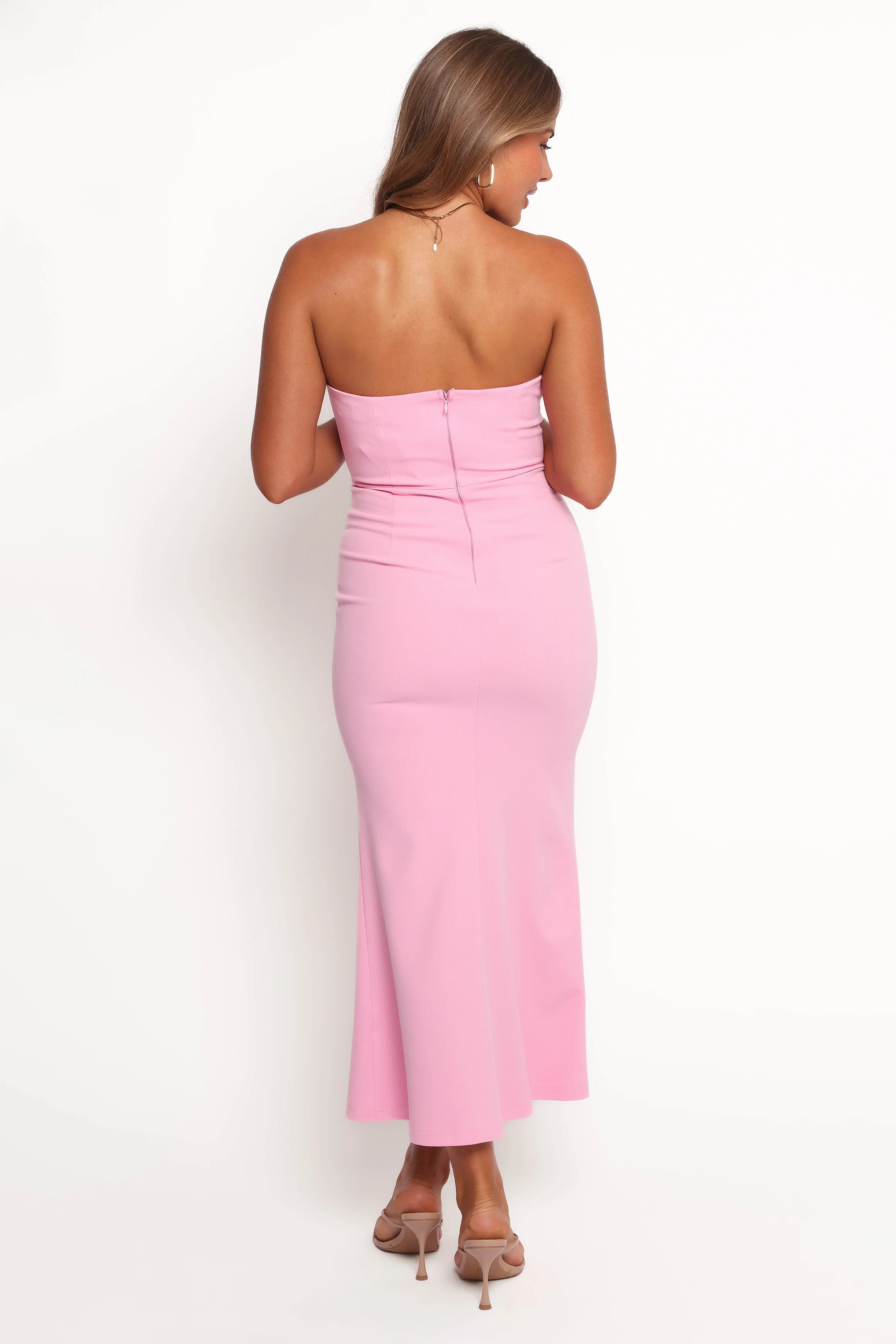 Briggs Midi Dress - Pink