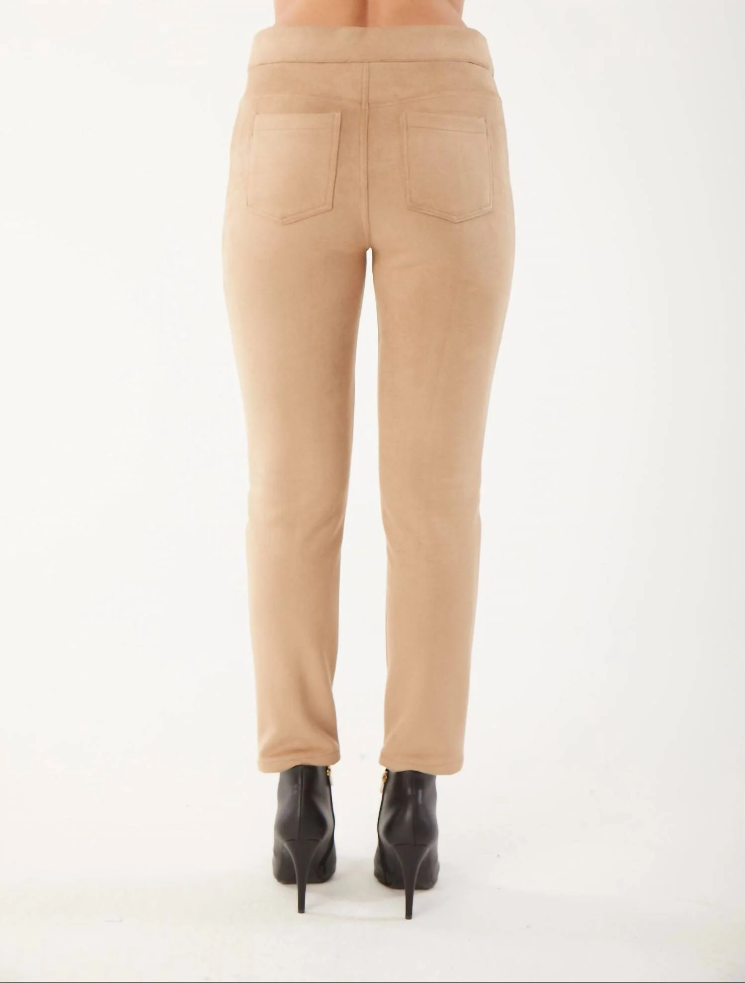 Suede Pants In Latte