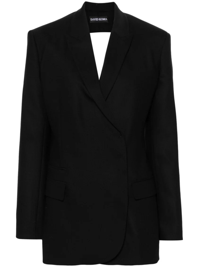 Blazer With Asymmetric Closure