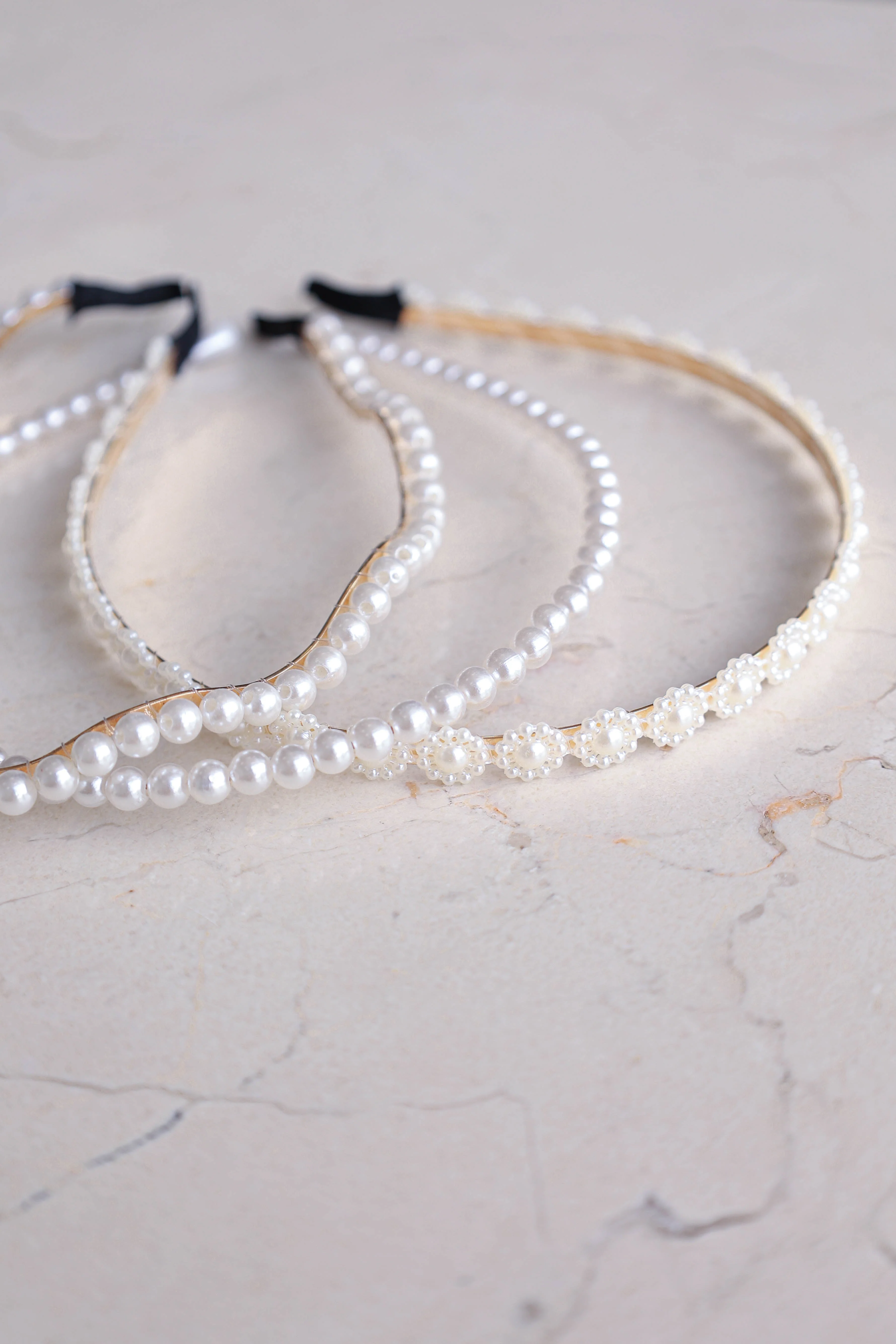 Carolina 3 Pack Headband - Pearl