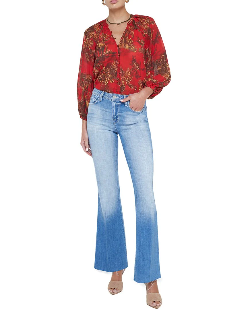 L'AGENCE Sera H/R Sneaker Flare