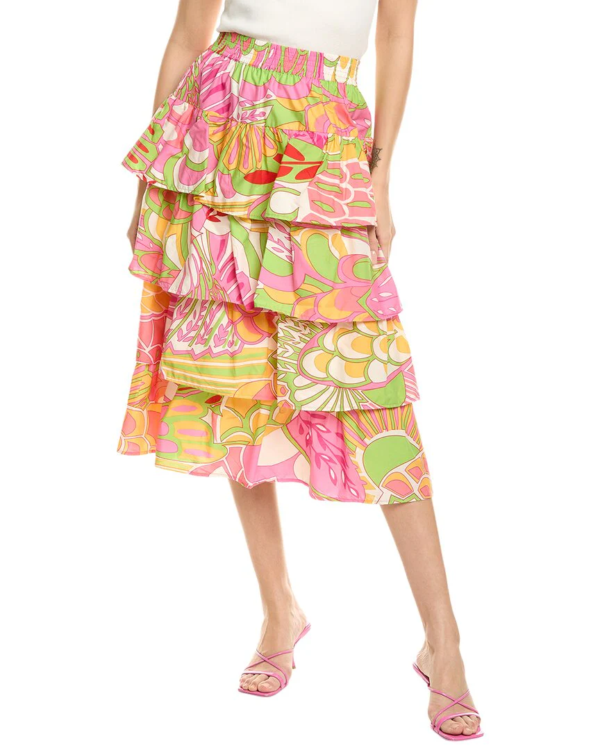 Flora Bea NYC Wrenlee Midi Skirt