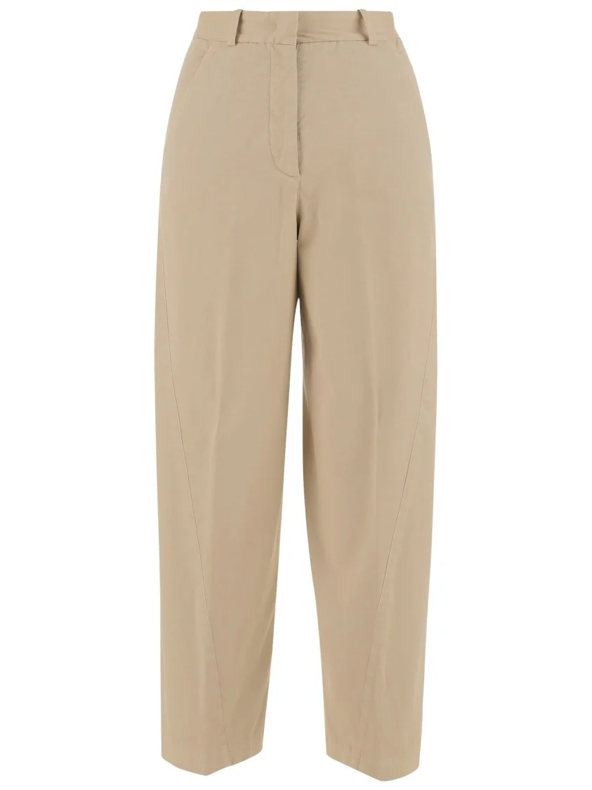 Stretch Cotton Pants