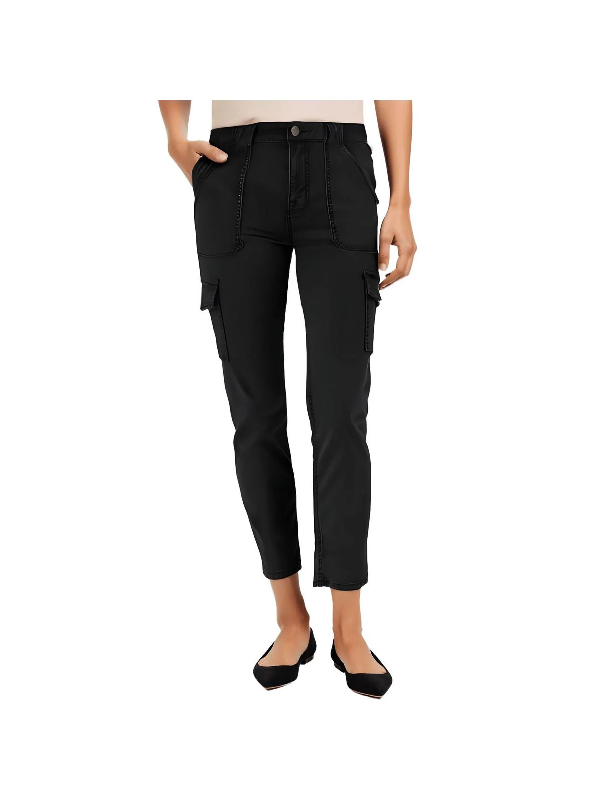 Womens Pockets Casual Cargo Pants