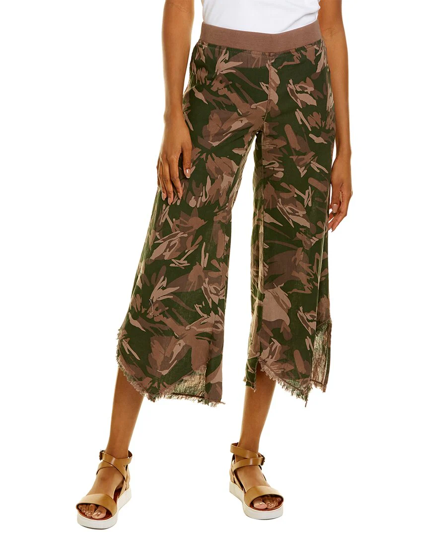 XCVI Astri Printed Linen-Blend Pant