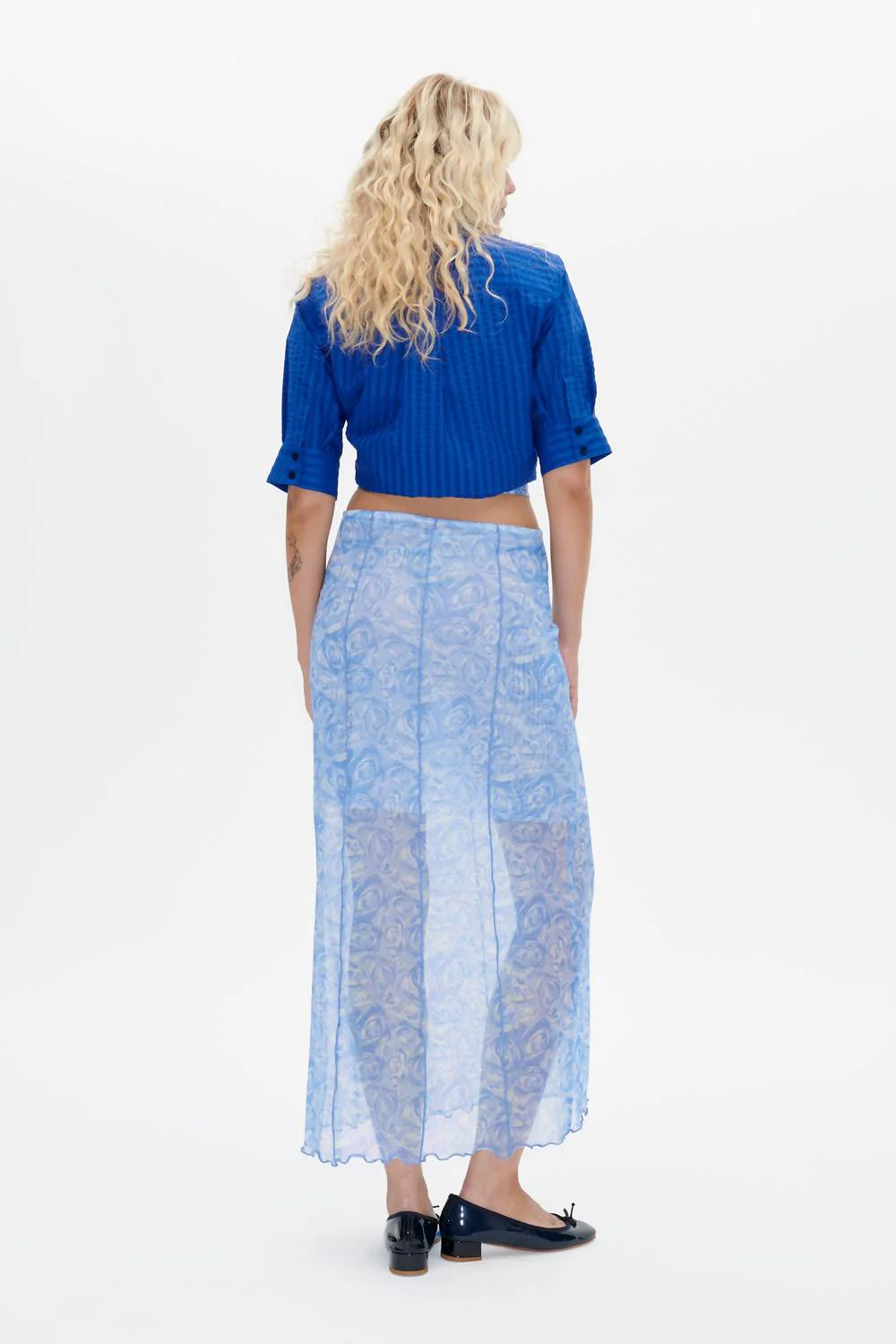 Jessy Skirt In Blue Rose
