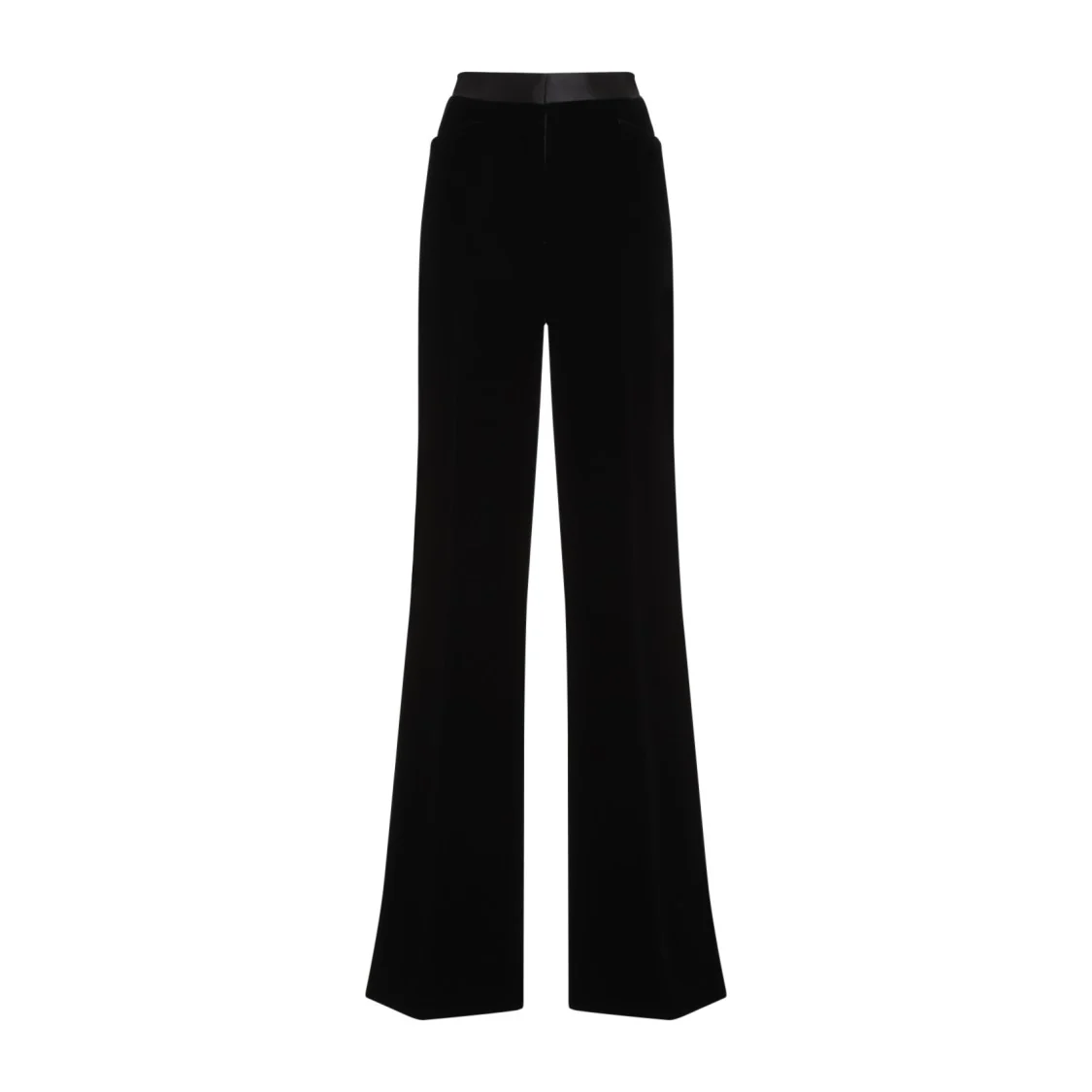 Viscose Velvet Boot Cut Pants