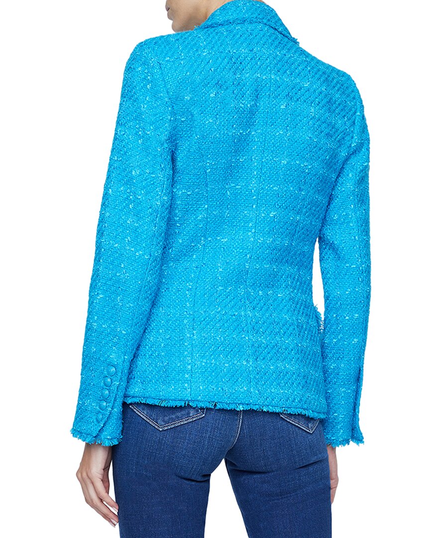L'AGENCE Kenzie Wool-Blend Blazer