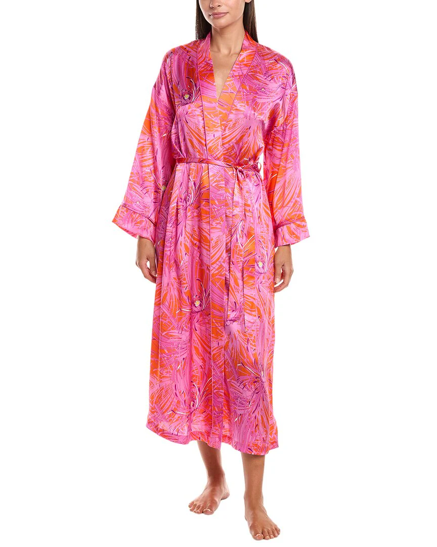 BedHead x Trina Turk Long Silk Robe