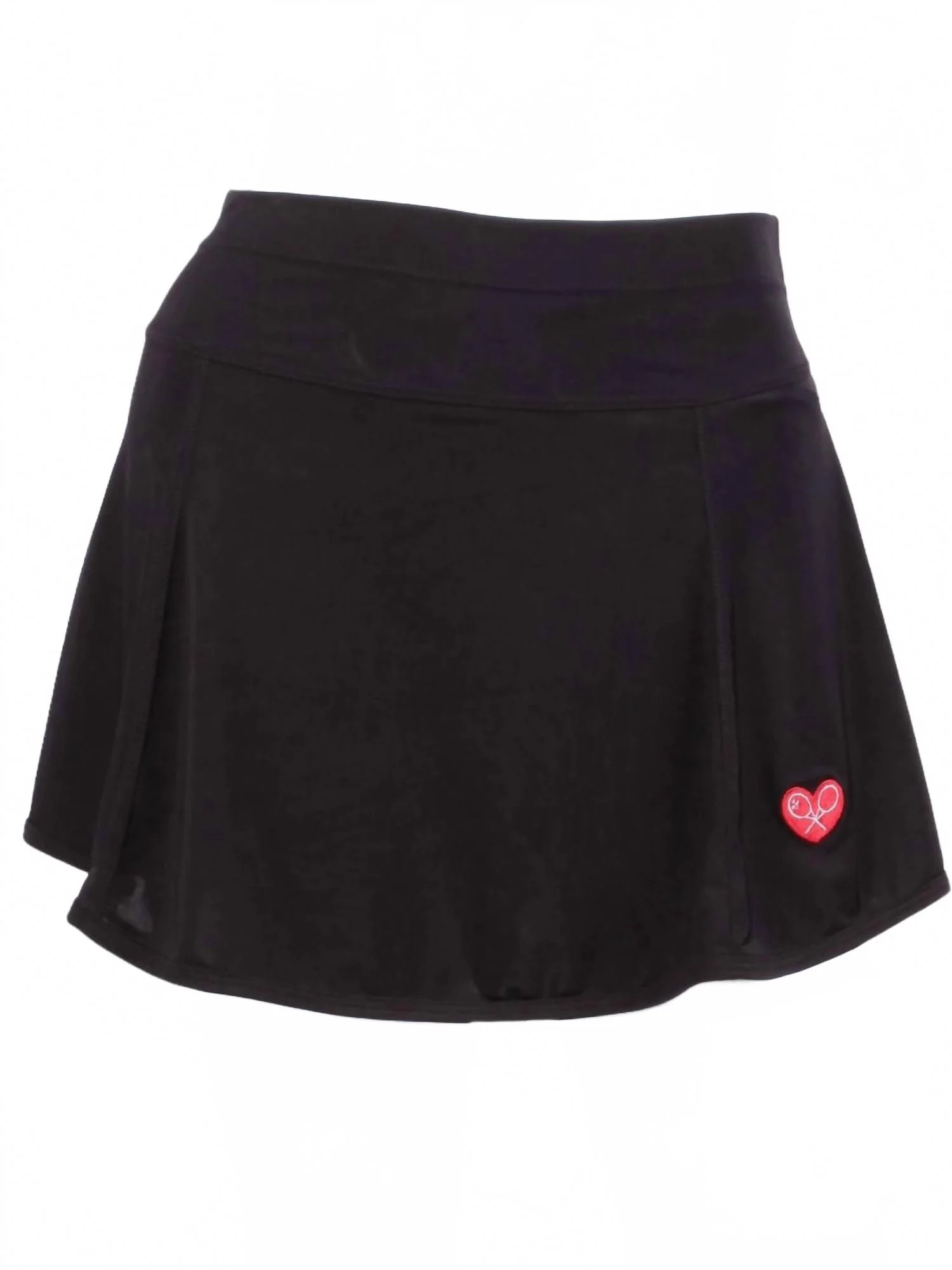 Women's Gladiator Mini Skirt In Black