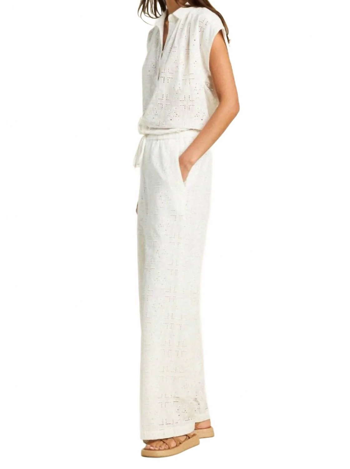 Vera Pant In Handkerchief Eyelet