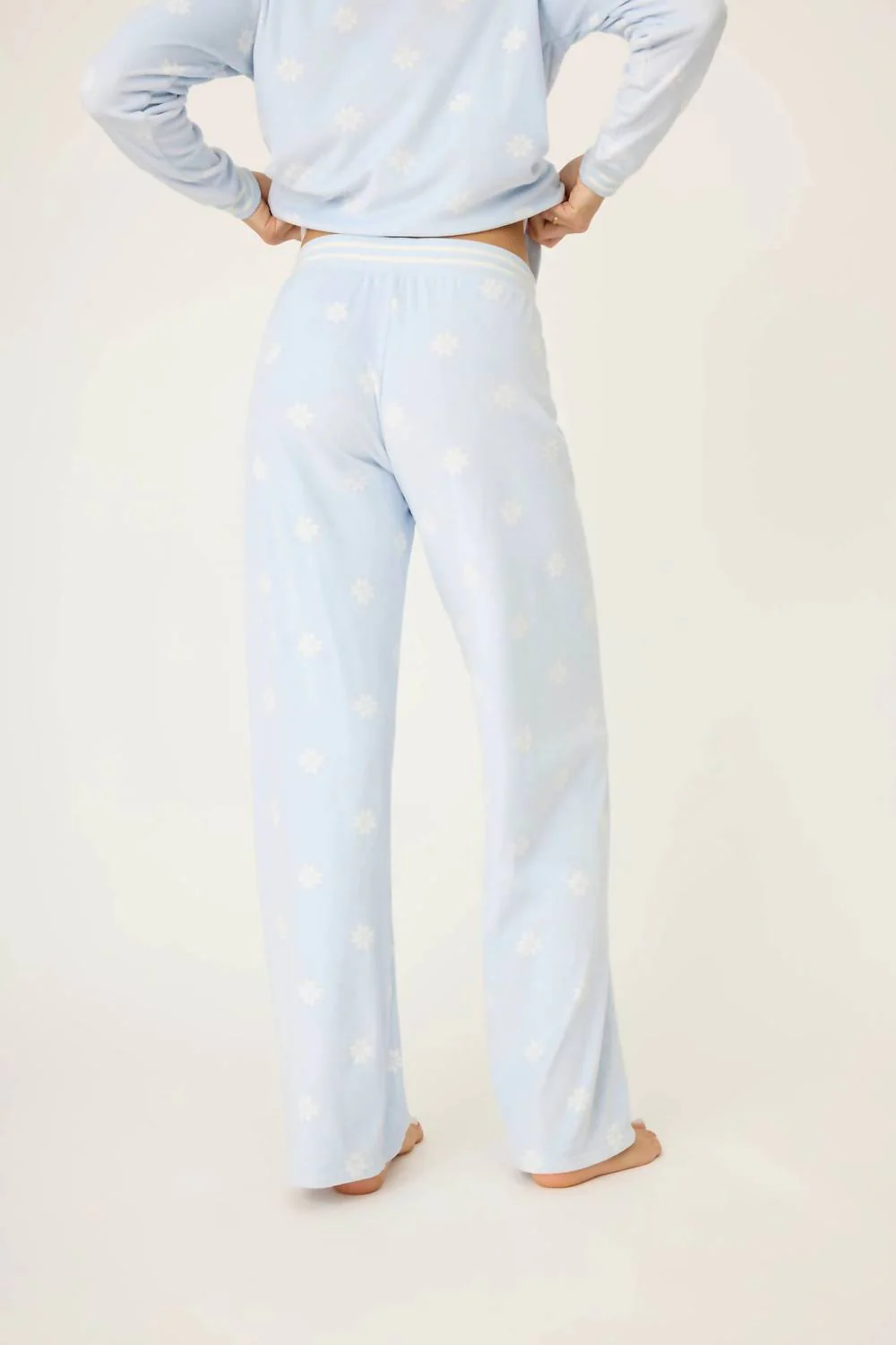Après All Day Velour Pant In Blue Whisper