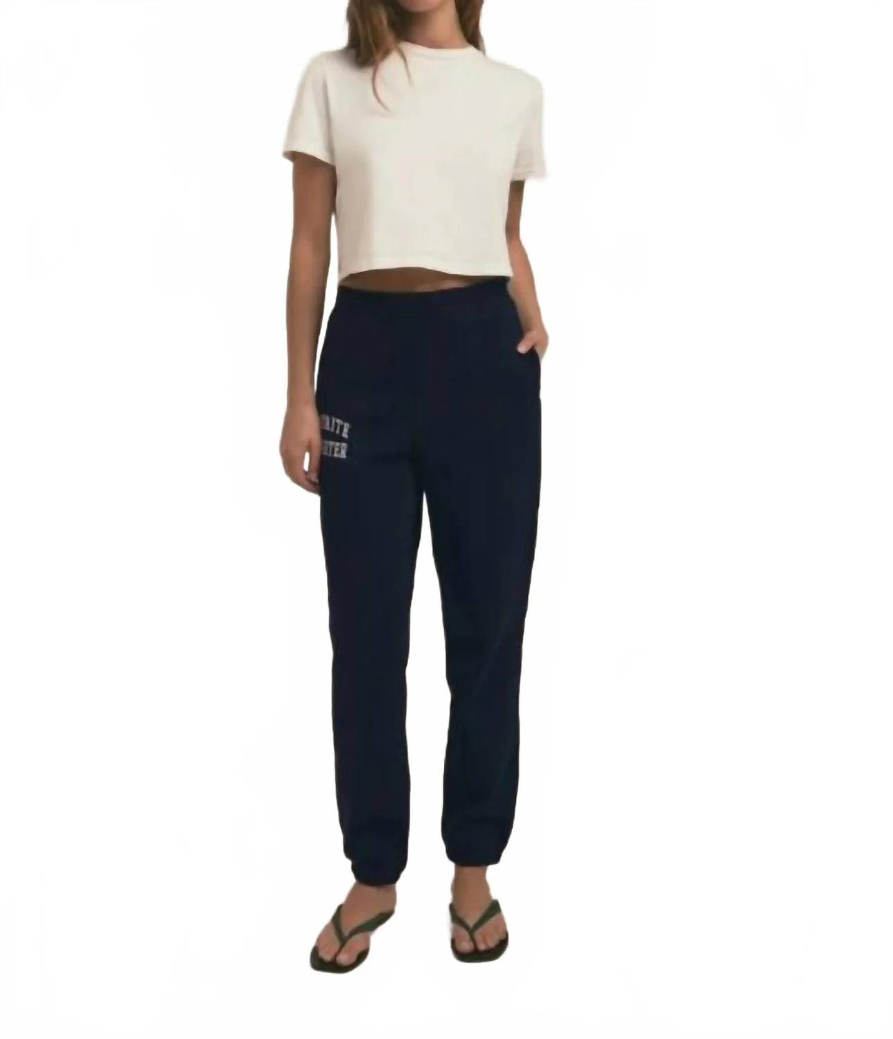 Collegiate Jogger In Navy