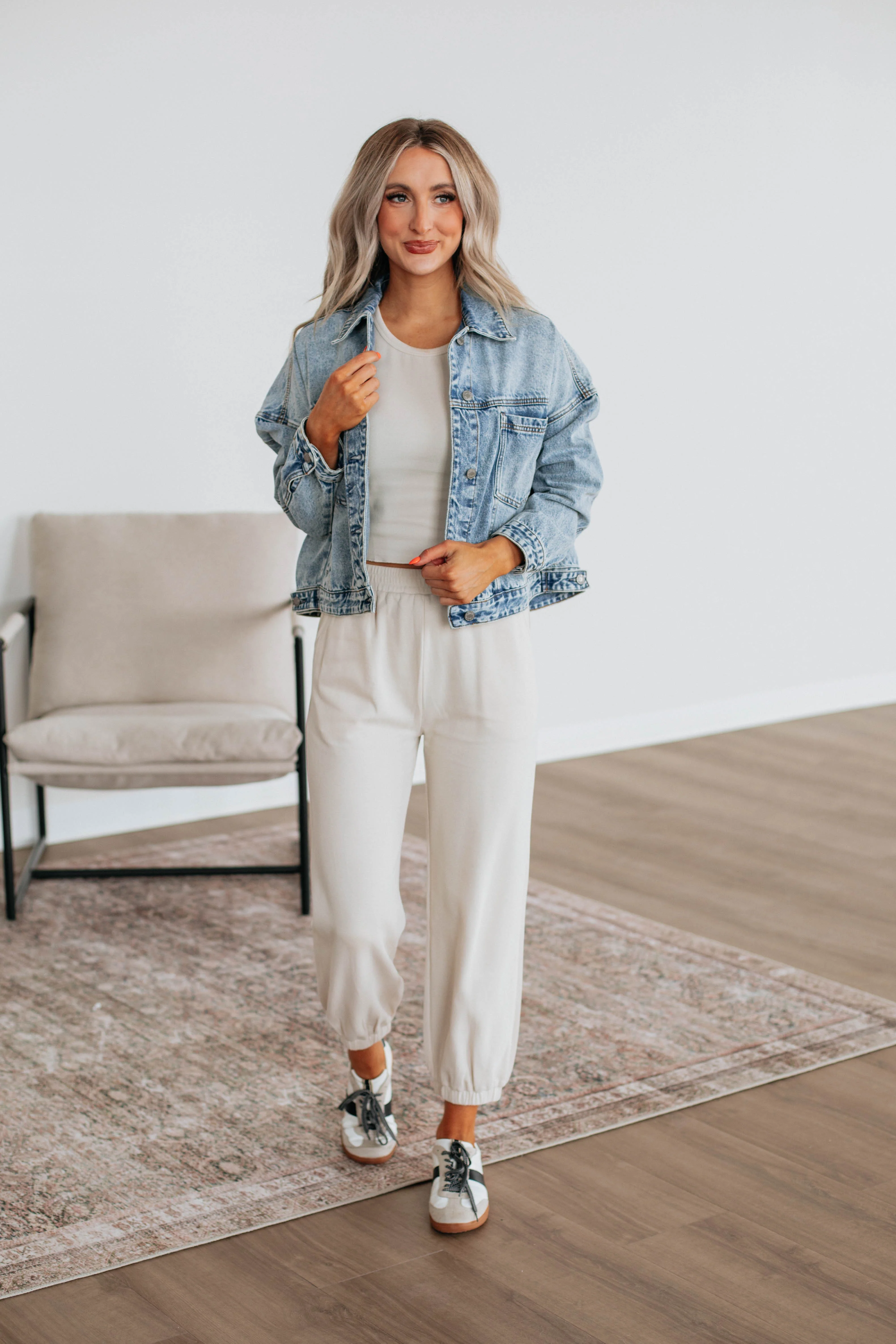 Dax Two-Piece Lounge Set - Natural