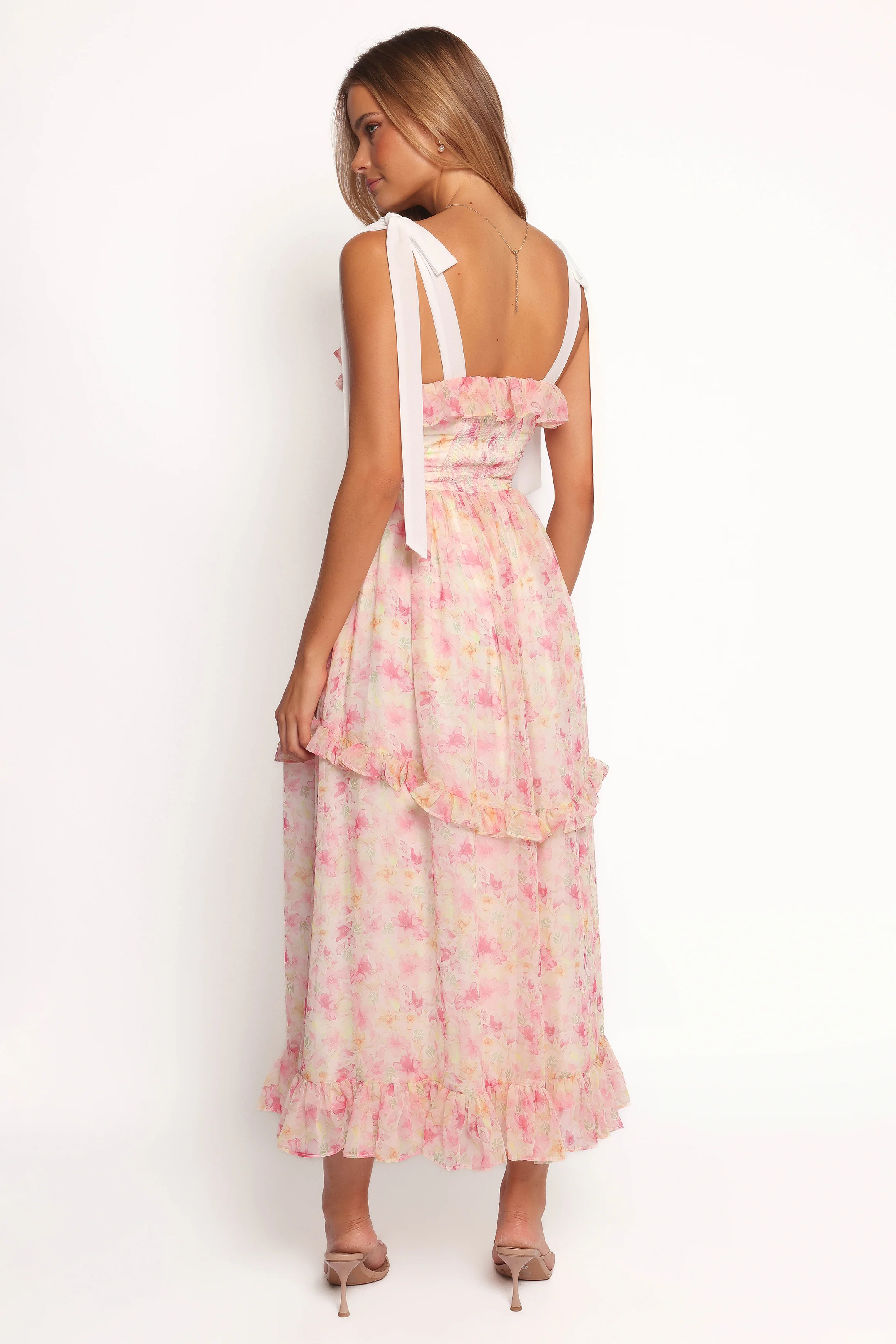 Zenith Midi Dress - Pink